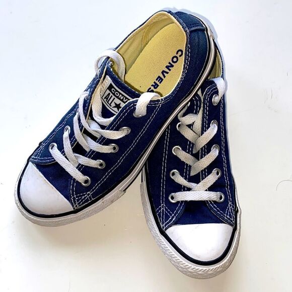 Converse All Star Rubber Sole Lace Up Sneakers - Picture 1 of 5